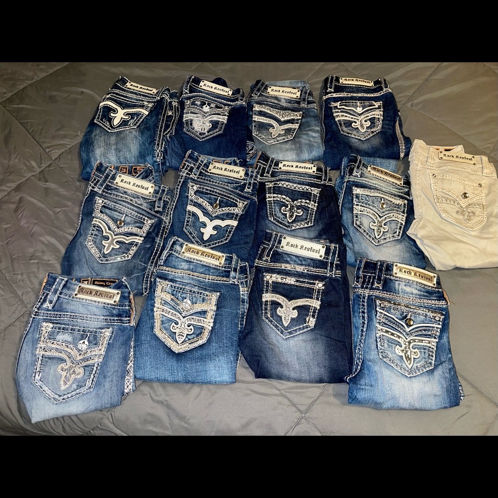 Rock revival jeans
